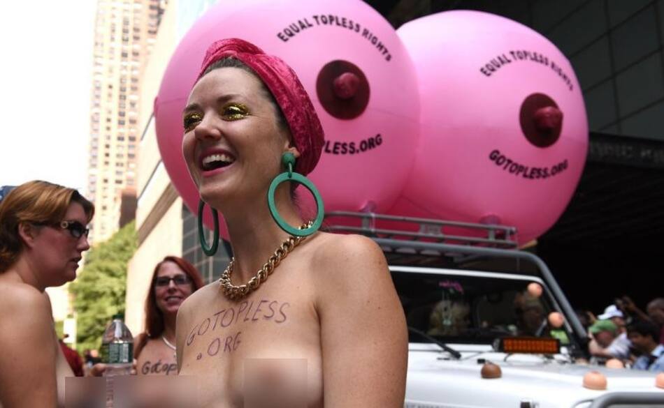 Día Topless en Nueva York
