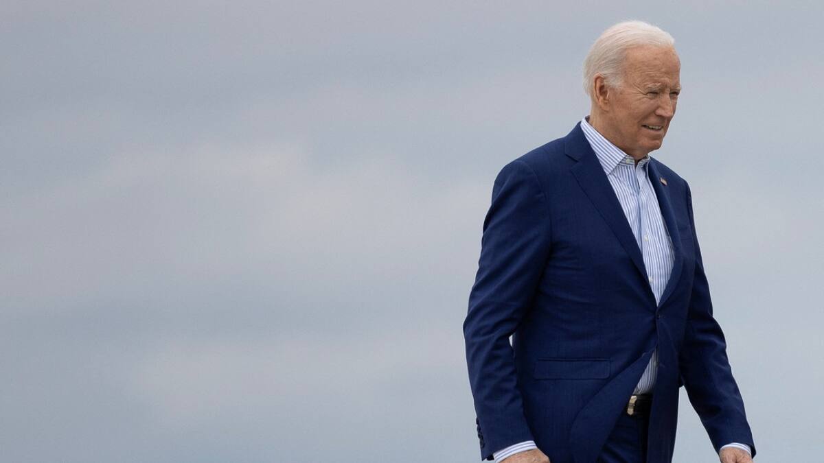 Joe Biden, presidente de Estados Unidos. Foto: Reuters.