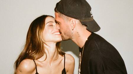 Tini Stoessel y Rodrigo de Paul. Foto: Instagram/tinistoessel.