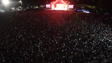 Más de cien mil personas celebraron la magia de la Navidad en Malvinas Argentinas