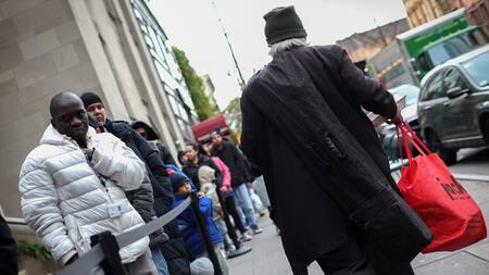Inmigrantes en Nueva York. Foto: Reuters.