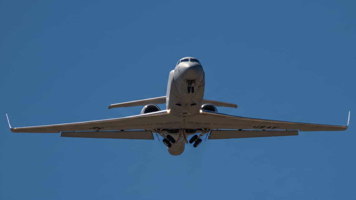 El EA-37B Compass Call de EE.UU.