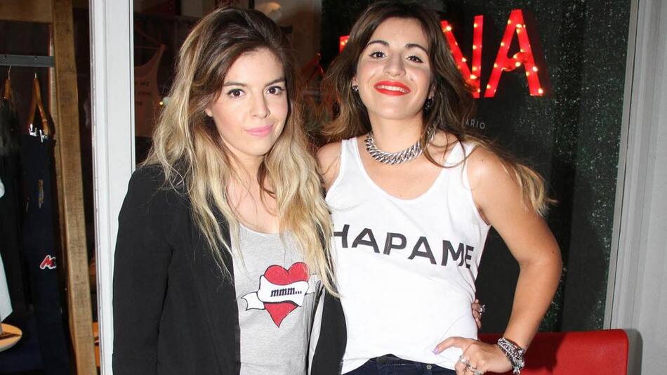 Dalma Maradona y Gianinna Maradona