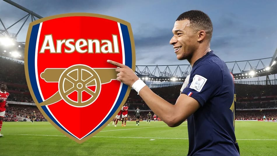 Kylian Mbappe, en la mira del Arsenal. Foto: NA.