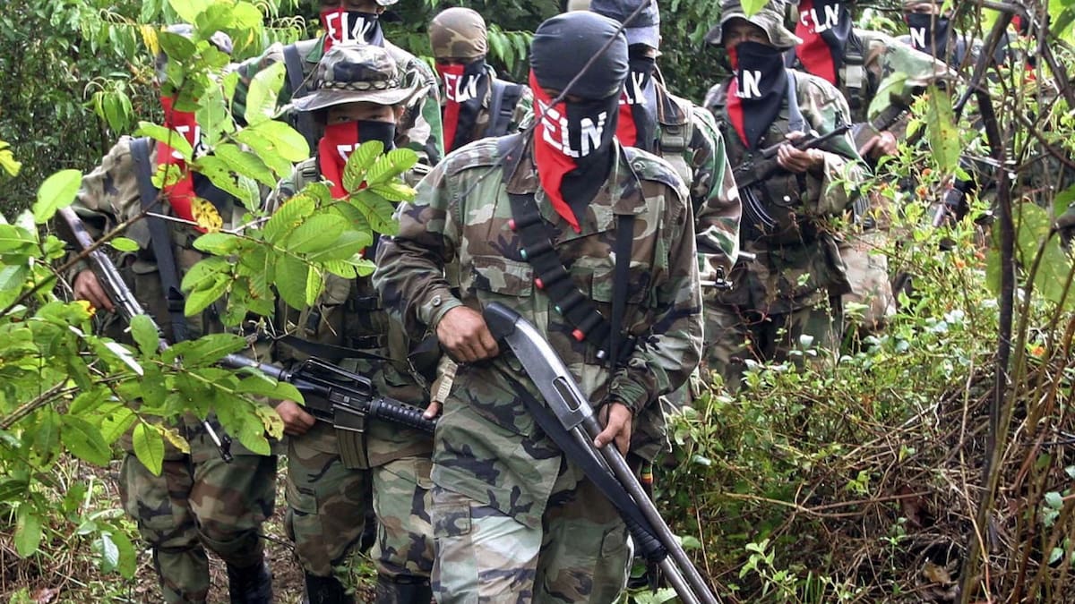Ejército de Liberación Nacional (ELN). Foto: Reuters.