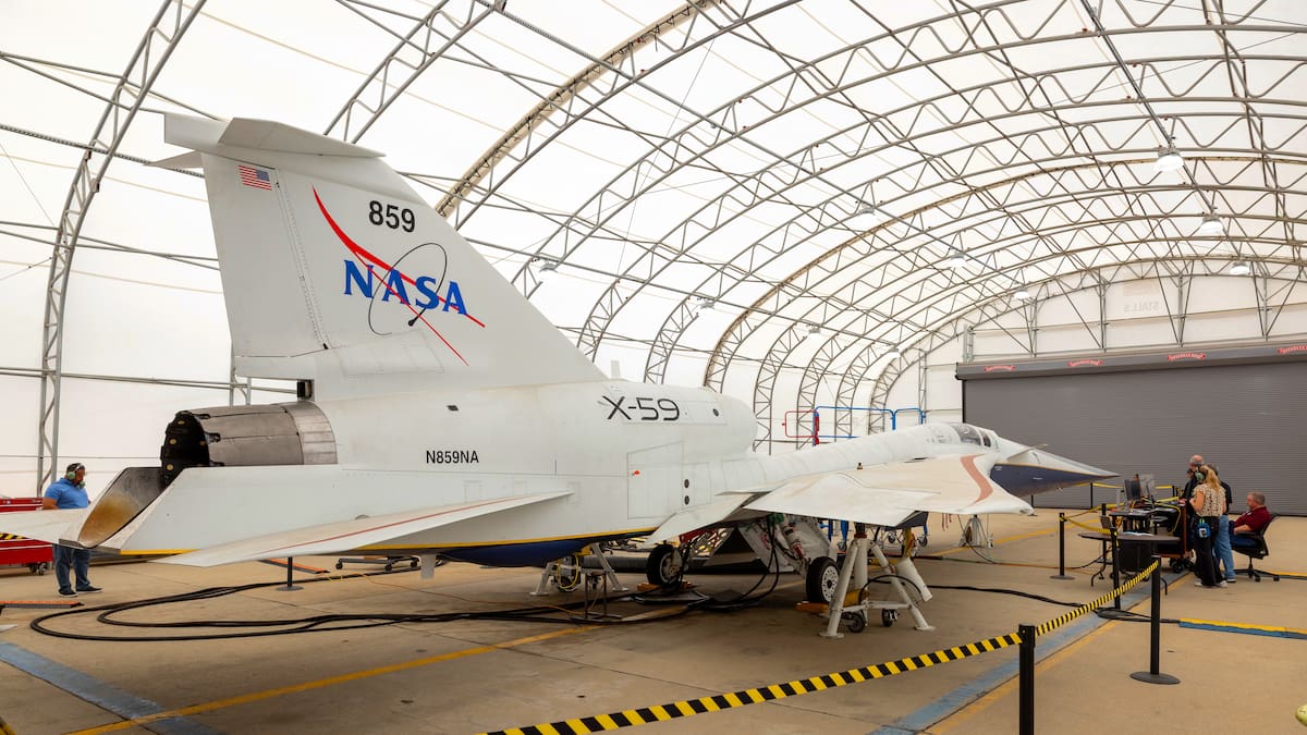 De Nueva York a Londres en 3 horas: el nuevo récord aéreo que la NASA busca lograr con el innovador avión X-59
