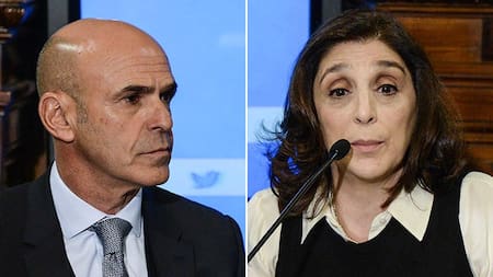 Gustavo Arribas y Silvia Majdalani, preocesamiento, Agencia NA