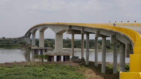 Sequía del río Magdalena. Foto: EFE