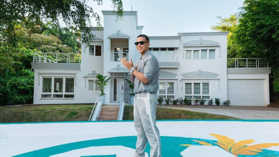 Daddy Yankee en su lujosa mansión de Luquillo en Puerto Rico, Foto: EFE