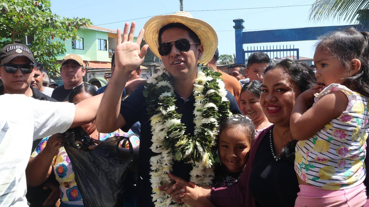 Andrónico Rodríguez, candidato presidencial en Bolivia.