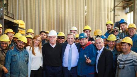 Alberto Fernández en Mendoza