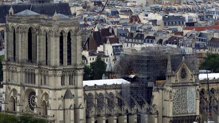 Notre Dame - A un mes del incendio Reuters