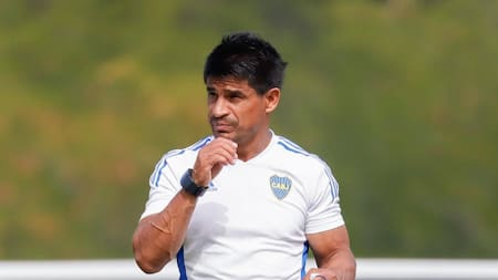 Hugo Ibarra, DT de Boca, NA