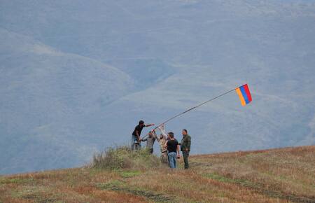 Tensión en Nagorno Karabaj. Foto: NA.