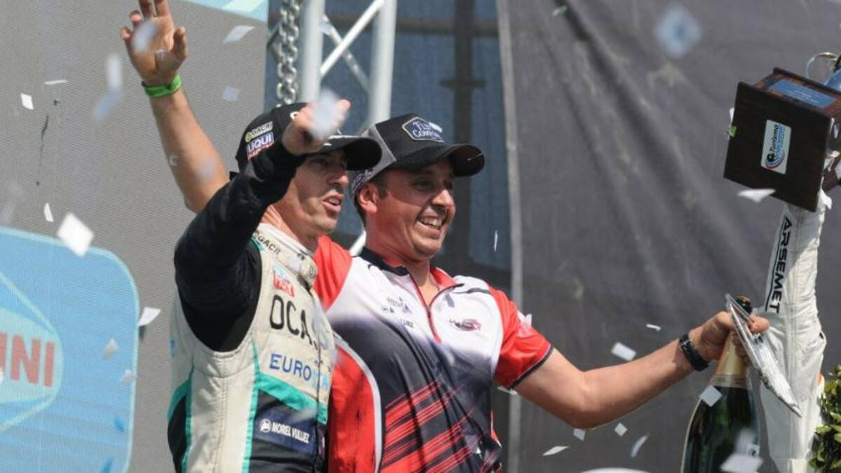 Leonel Pernía, ganador de la final en Paraná. Foto: NA.