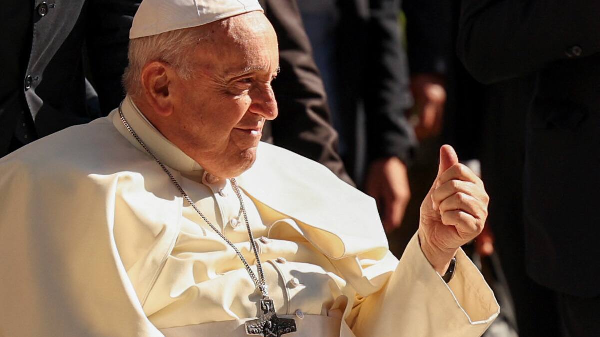 Papa Francisco. Foto: REUTERS.
