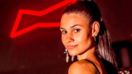 Agustina Fernández, joven fallecida en Cipolletti. Foto: NA.