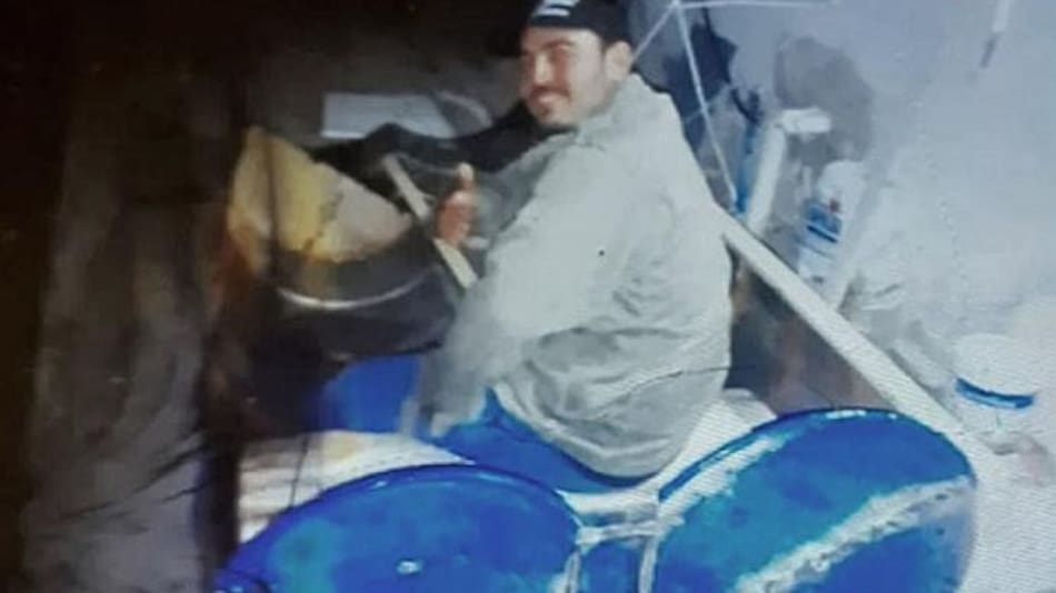 Leonardo Almada, desaparecido en Chubut, foto NA