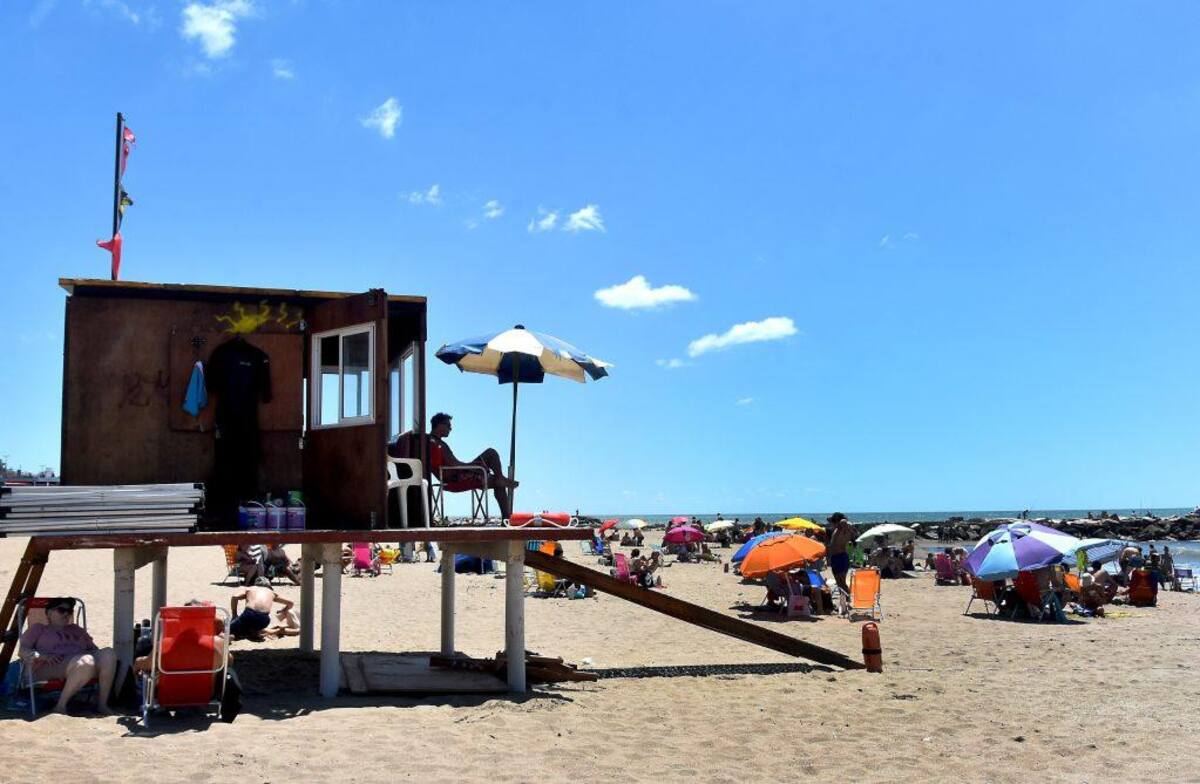 El abandono de La Perla, playa pública de Mar del Plata