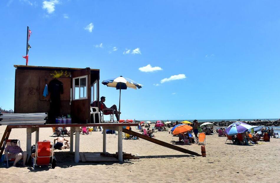 El abandono de La Perla, playa pública de Mar del Plata