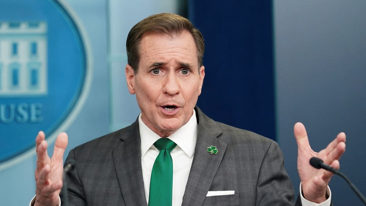 John Kirby, portavoz de la Casa Blanca. Foto: Reuters.