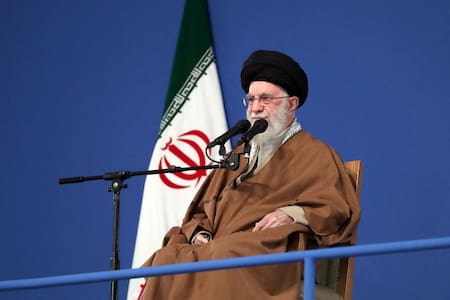 Ali Jamenei, líder supremo de Irán. Foto: Reuters/West Asia News Agency.