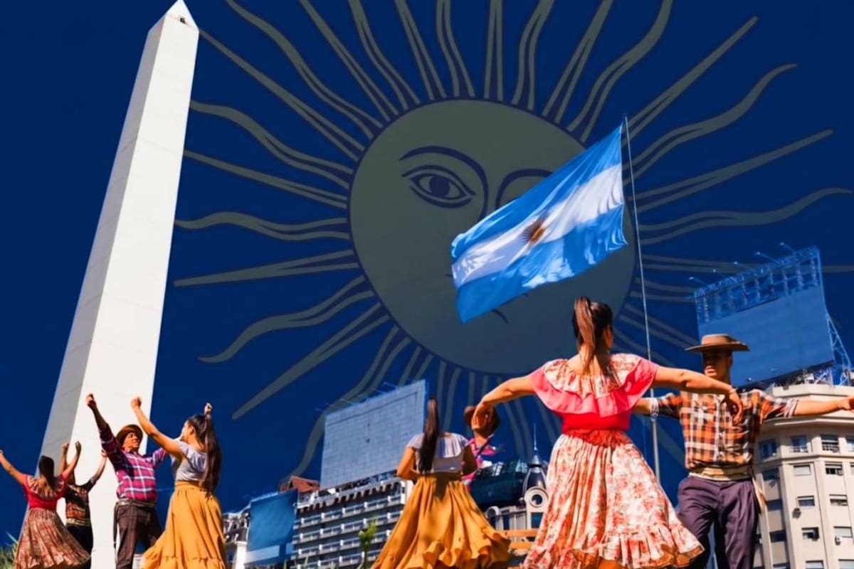 Folclorazo en el Obelisco: baile y música gratis