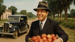 La increíble historia del día que Gardel dejó un cajón de manzanas y marcó para siempre a un pueblo de Santa Fe