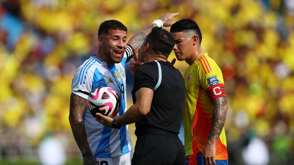 Nicolás Otamendi, el capitán de la Selección Argentina. Foto: Reuters.