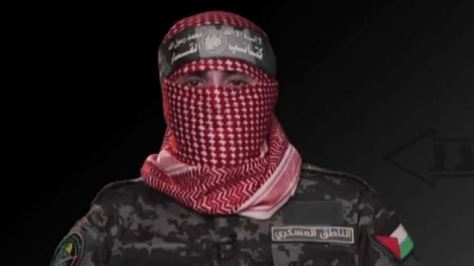 Abu Obeida, portavoz de las Brigadas Ezzedin al Qassam.