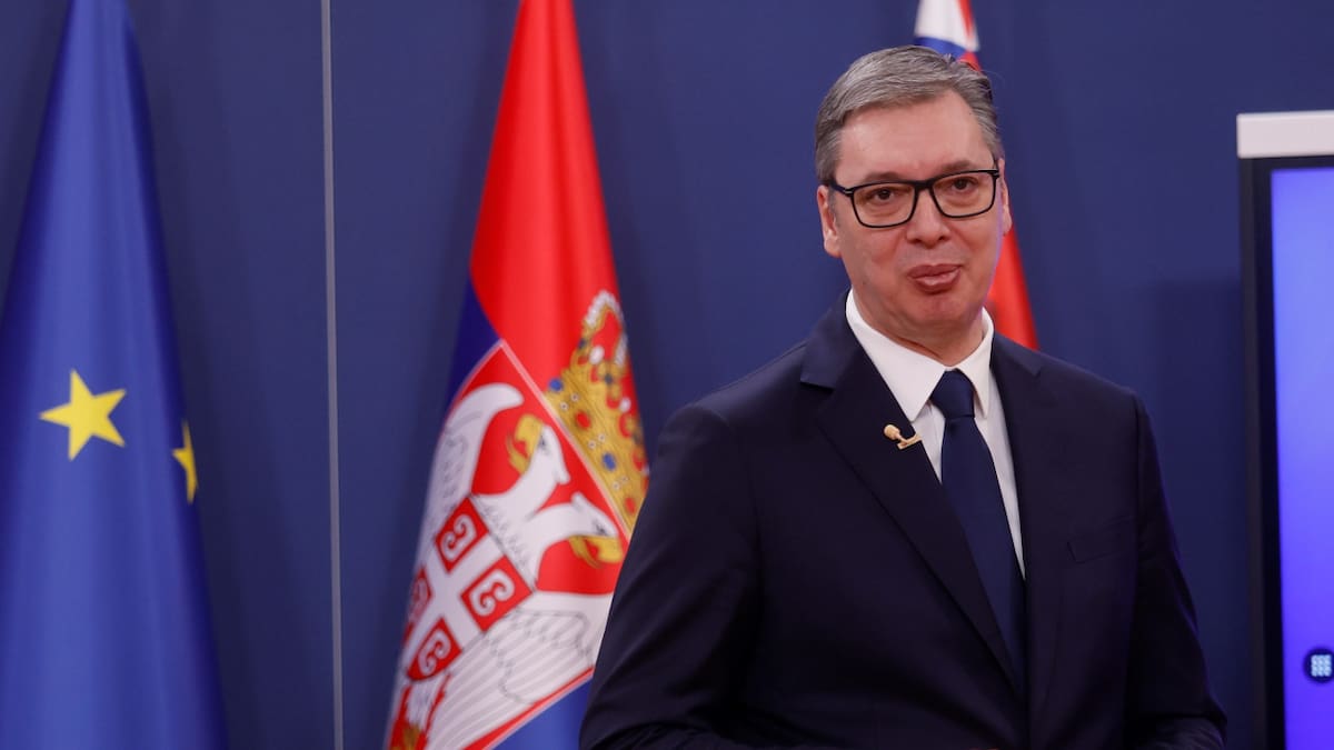 Aleksandar Vucic, presidente de Serbia. Foto: @sns_srbija