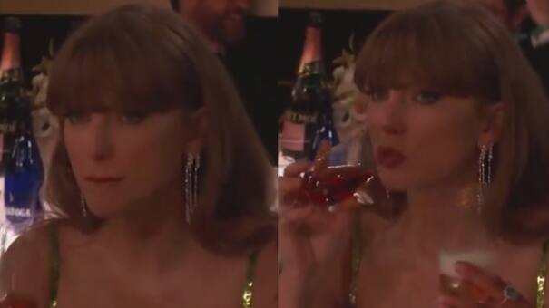 La reacción de Taylor Swift a una broma de mal gusto en los Globos de Oro que se viralizó