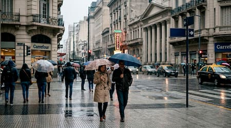Vuelven las lluvias a Buenos Aires.