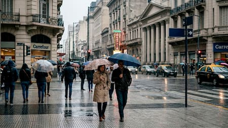 Buenos Aires bajo agua: cuándo llueve por primera vez en marzo 2026, según el pronóstico