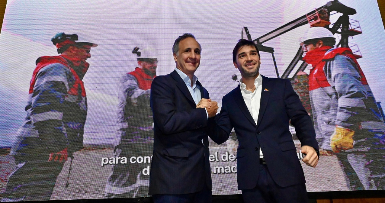 Marcos Bulgheroni e Ignacio Torres. Foto: PAE.