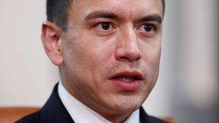 Daniel Noboa, presidente de Ecuador. Foto: REUTERS.