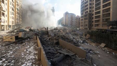 Combate entre Israel y Hezbollah en Medio Oriente. Foto: Reuters.