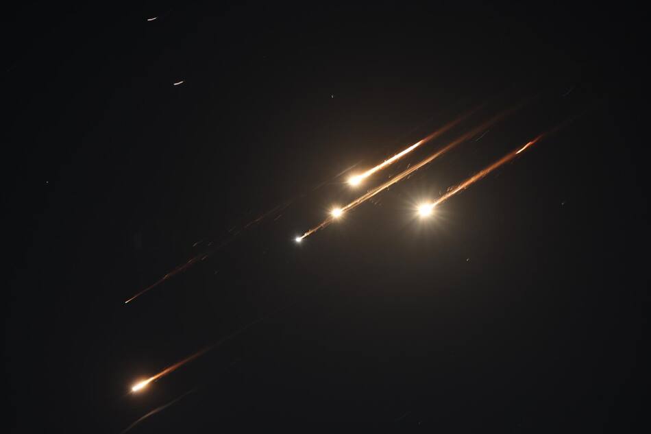 Ataque de Irán contra Israel. Foto: EFE