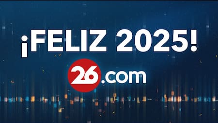 ¡Feliz año nuevo! en Canal26.com. Imagen: Edición Canal 26