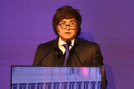 Javier Milei en Córdoba.