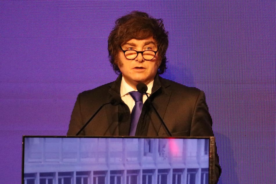 Javier Milei en Córdoba.