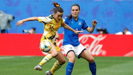 Australia vs. Italia - Mundial Femenino Reuters