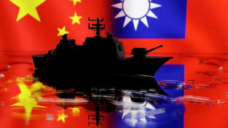 Conflicto entre China y Taiwán. Foto: Reuters.