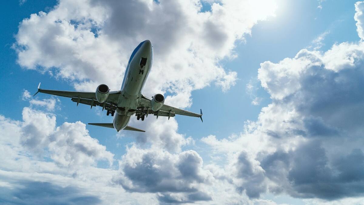 Avión. Foto: Unsplash.