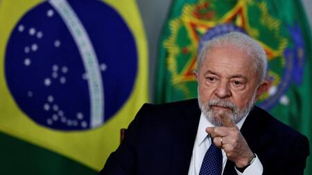 Lula da Silva arremetió contra Roberto Campos Neto. Foto: Reuters.