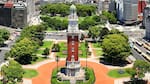 La torre porteña que nadie nombra bien: está en un barrio histórico y se alza sobre un parque clave en la historia de San Martín
