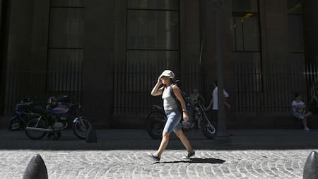 Ola de calor, Buenos Aires. Foto: Télam