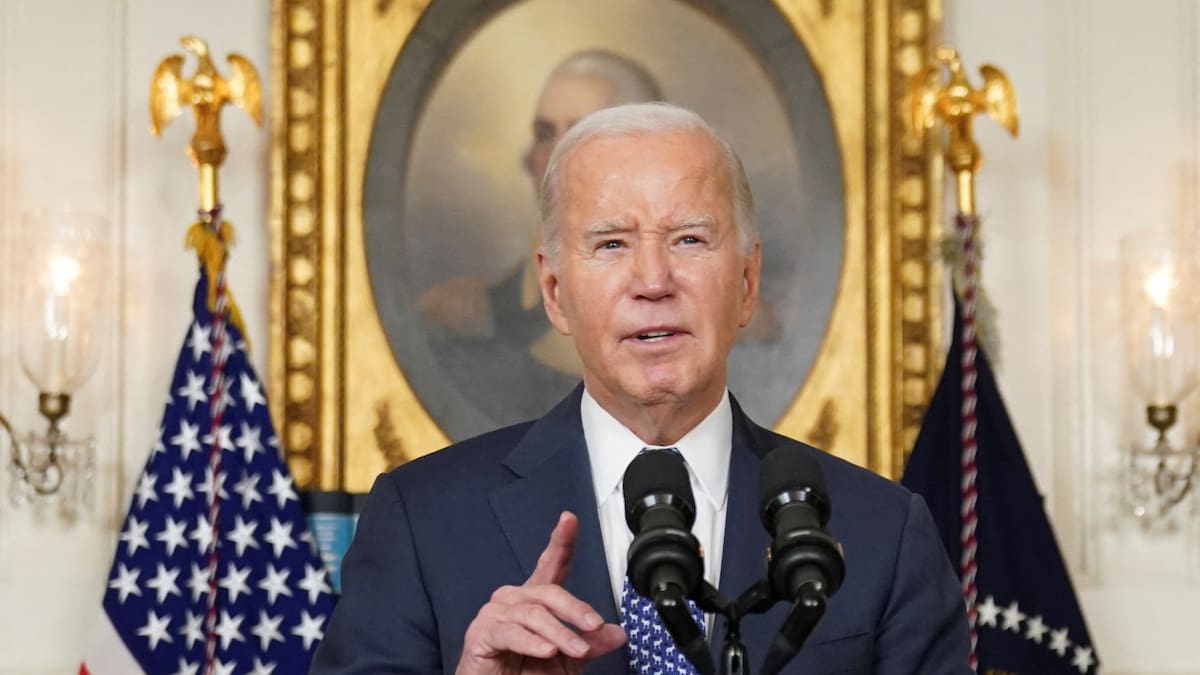 Joe Biden, presidente de Estados Unidos. Foto: Reuters