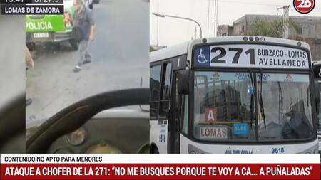 Atacan a chofer de la línea 271