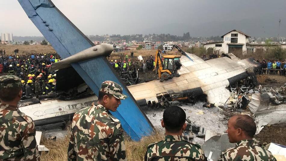 Accidente aéreo en Nepal (Reuters)